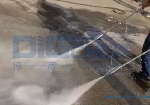 高壓水射流沖毛