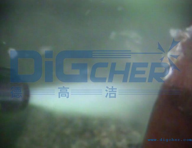 空化射流水下清洗實況